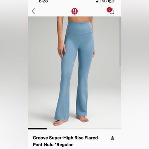 Groove Nulu pant never worn